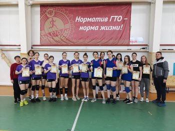 Открытый Кубок Вадинского района по волейболу.