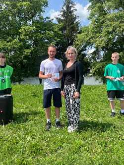 Вручение знаков отличия комплекса ГТО